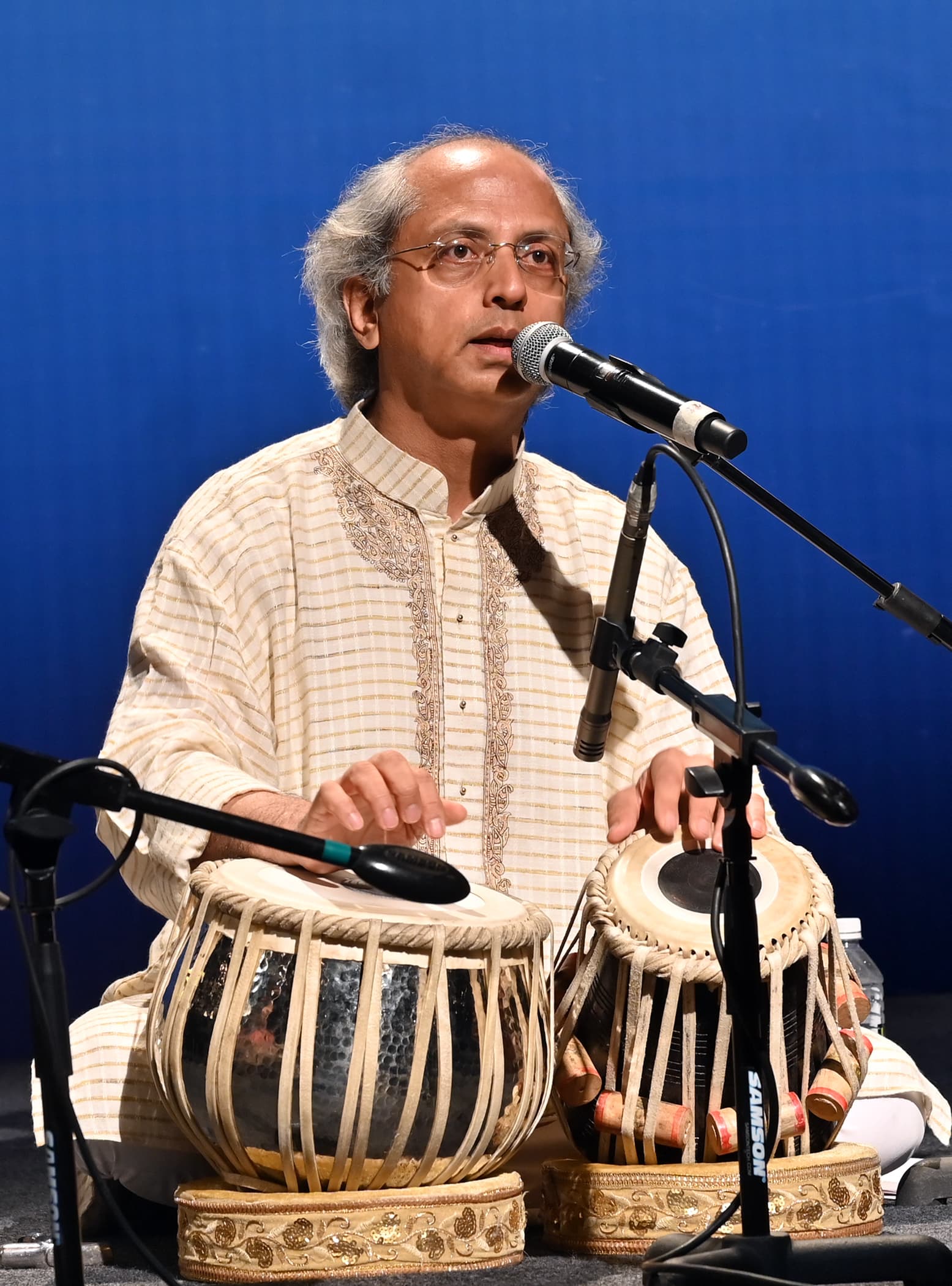 Yogesh Samsi speaking at a Workshop